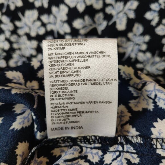 Marc Lauge Summertime Collection Floral Button-up Dress Shirt Small - Picture 10 of 11